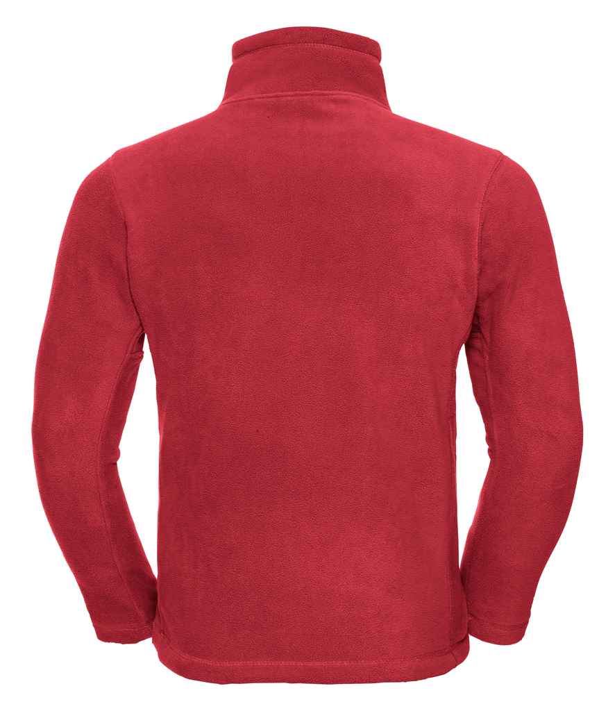 Russell Russell Athletic Zip Neck Outdoor Fleece Classic Red