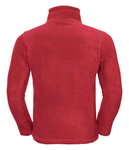 Russell Russell Athletic Zip Neck Outdoor Fleece Classic Red