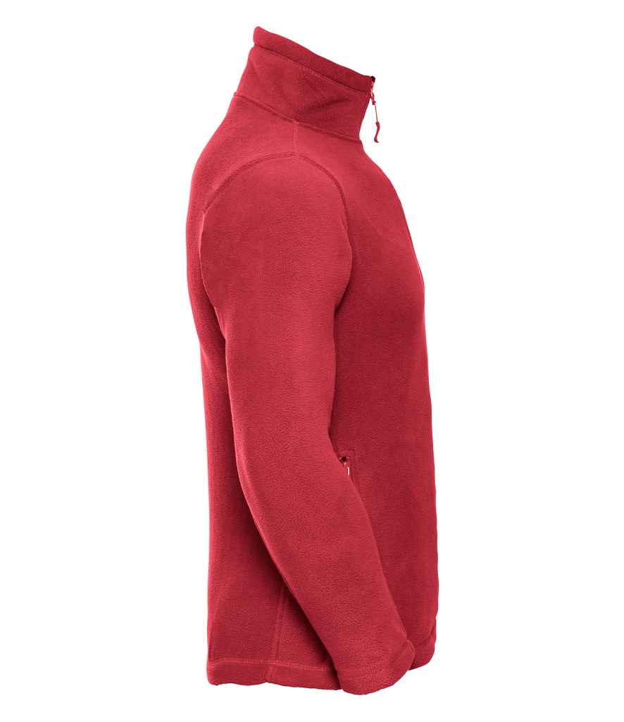 Russell Russell Athletic Zip Neck Outdoor Fleece Classic Red