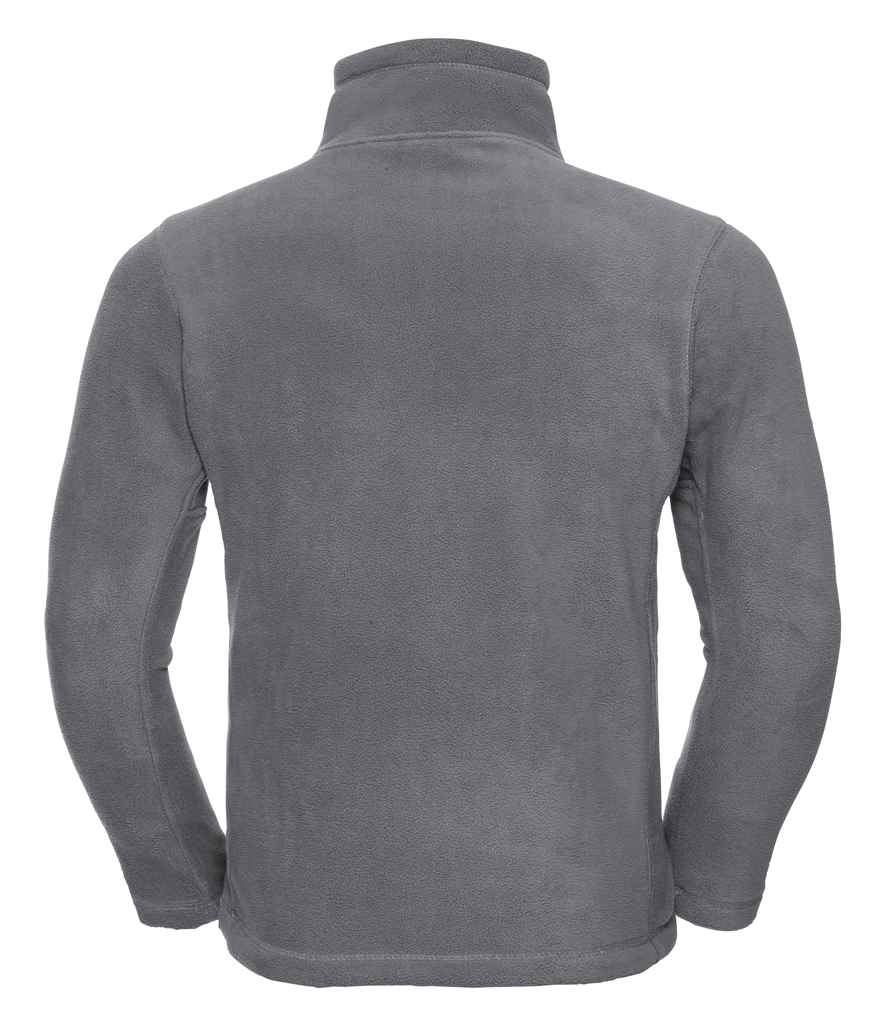 Russell Russell Athletic Zip Neck Outdoor Fleece Convoy Grey