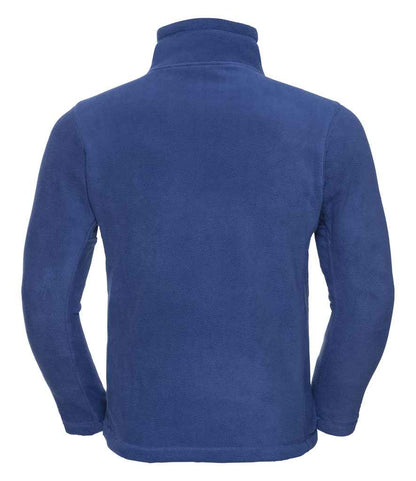 Russell Russell Athletic Zip Neck Outdoor Fleece Royal Blue