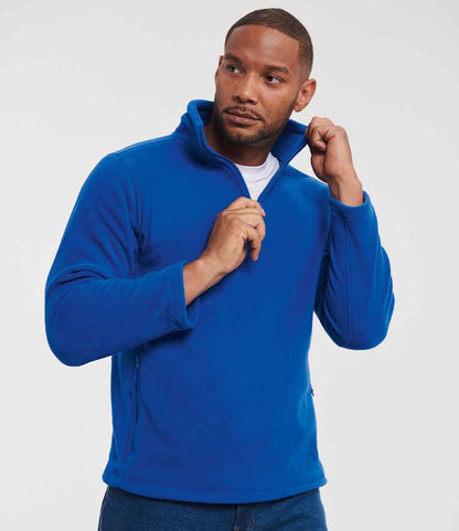 Russell Athletic Zip Neck Outdoor Fleece