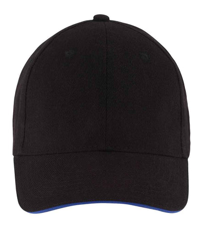 SOL'S Buffalo Cap in Black/Royal Blue