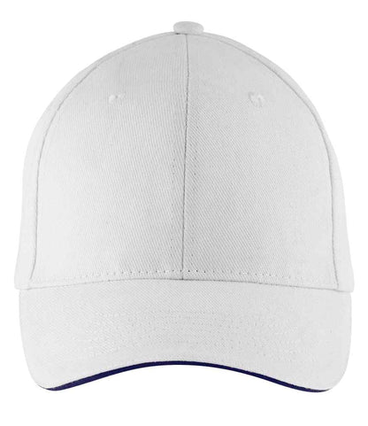 SOL'S Buffalo Cap in White/Navy