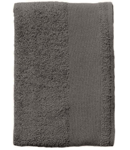 SOL'S Island 50 Hand Towel in Dark Grey