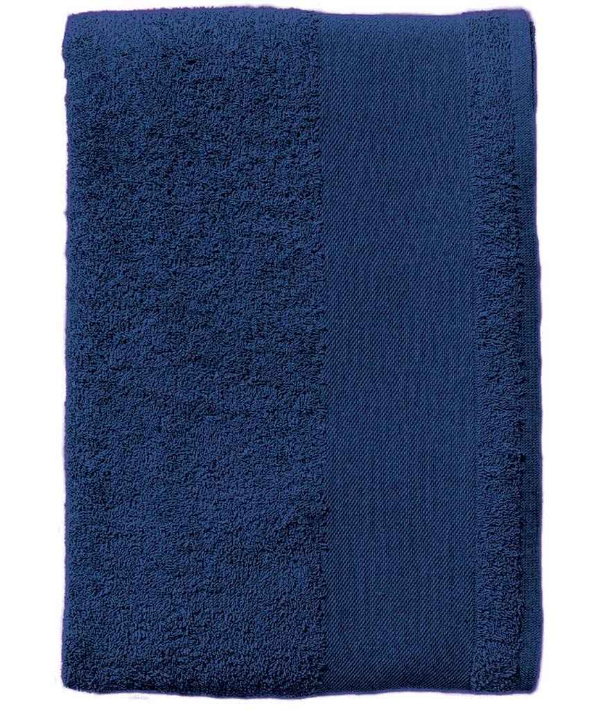 SOL'S Island 50 Hand Towel in French Navy
