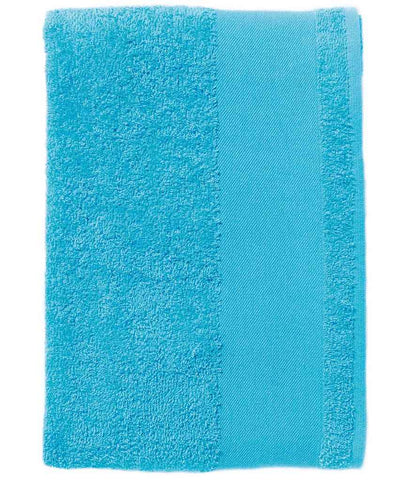 SOL'S Island 50 Hand Towel in Turquoise Blue