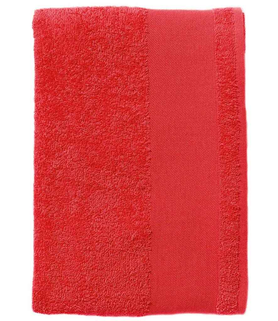 SOL'S Island 100 Bath Sheet in Red
