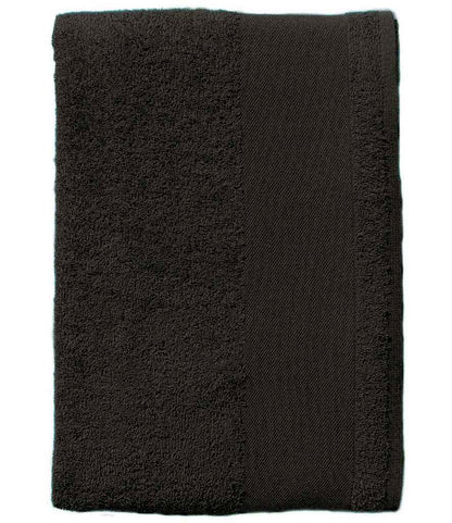 SOL'S Island 30 Guest Towel in Black