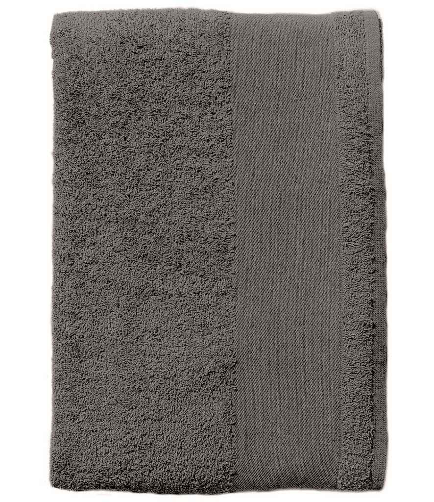 SOL'S Island 30 Guest Towel in Dark Grey