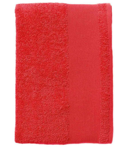 SOL'S Island 30 Guest Towel in Red