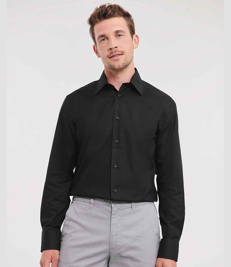 Russell Russell Athletic Collection Long Sleeve Tailored Oxford Shirt