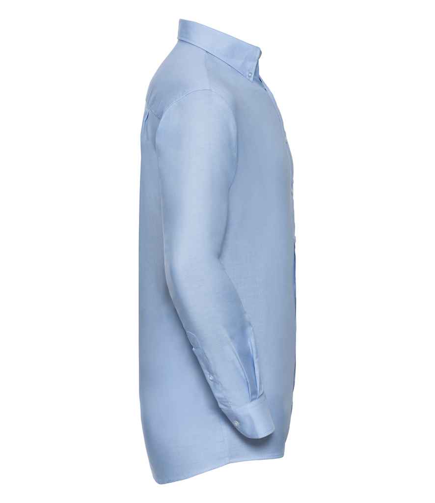 Russell Russell Athletic Collection Long Sleeve Easy Care Oxford Shirt Oxford Blue