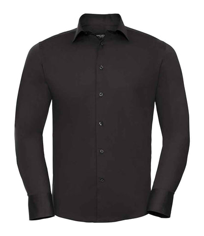 Russell Athletic Collection Long Sleeve Easy Care Fitted Shirt