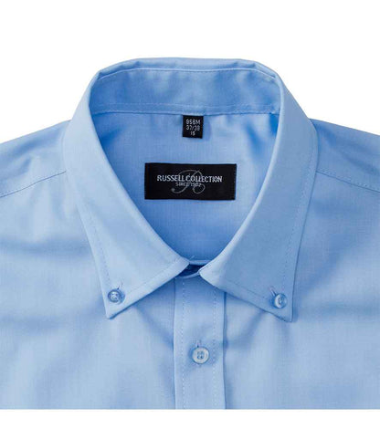 Russell Russell Athletic Collection Long Sleeve Ultimate Non-Iron Shirt Bright Sky
