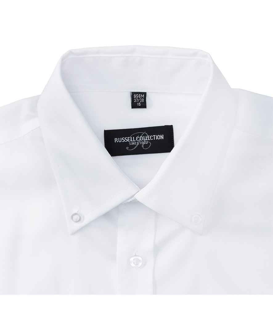 Russell Russell Athletic Collection Long Sleeve Ultimate Non-Iron Shirt White