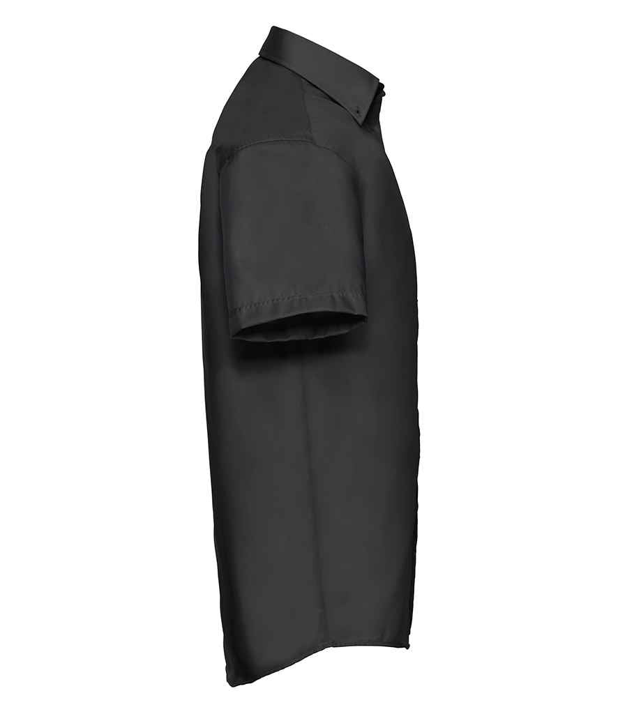 Russell Russell Athletic Collection Short Sleeve Ultimate Non-Iron Shirt Black