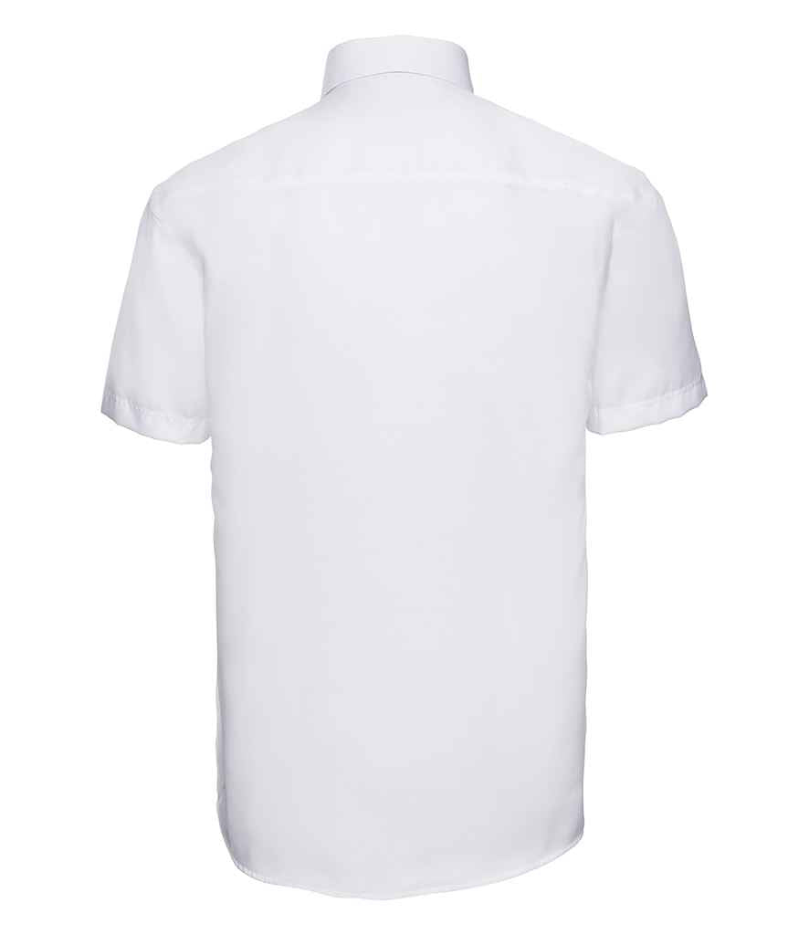 Russell Russell Athletic Collection Short Sleeve Ultimate Non-Iron Shirt White