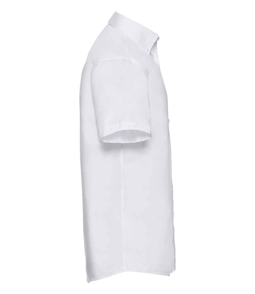 Russell Russell Athletic Collection Short Sleeve Ultimate Non-Iron Shirt White
