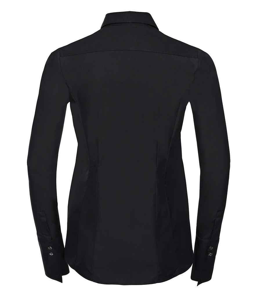 Russell Russell Athletic Collection Ladies Ultimate Stretch Shirt Black