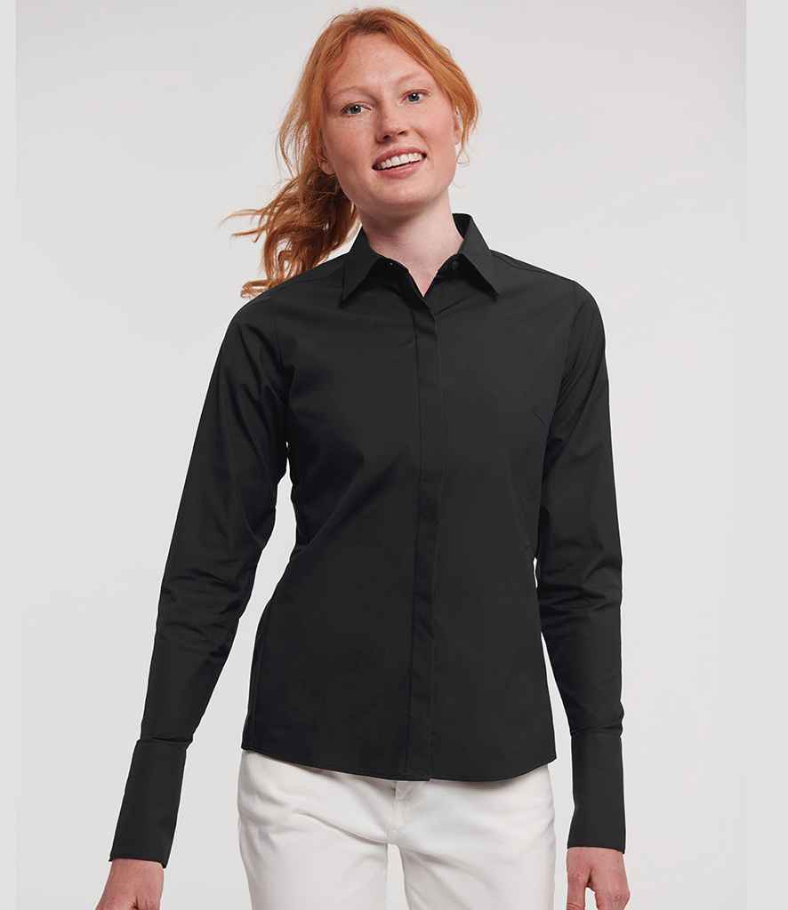 Russell Russell Athletic Collection Ladies Ultimate Stretch Shirt