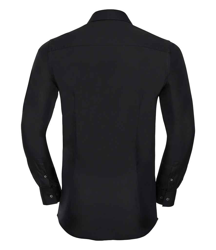 Russell Russell Athletic Collection Long Sleeve Ultimate Stretch Shirt Black