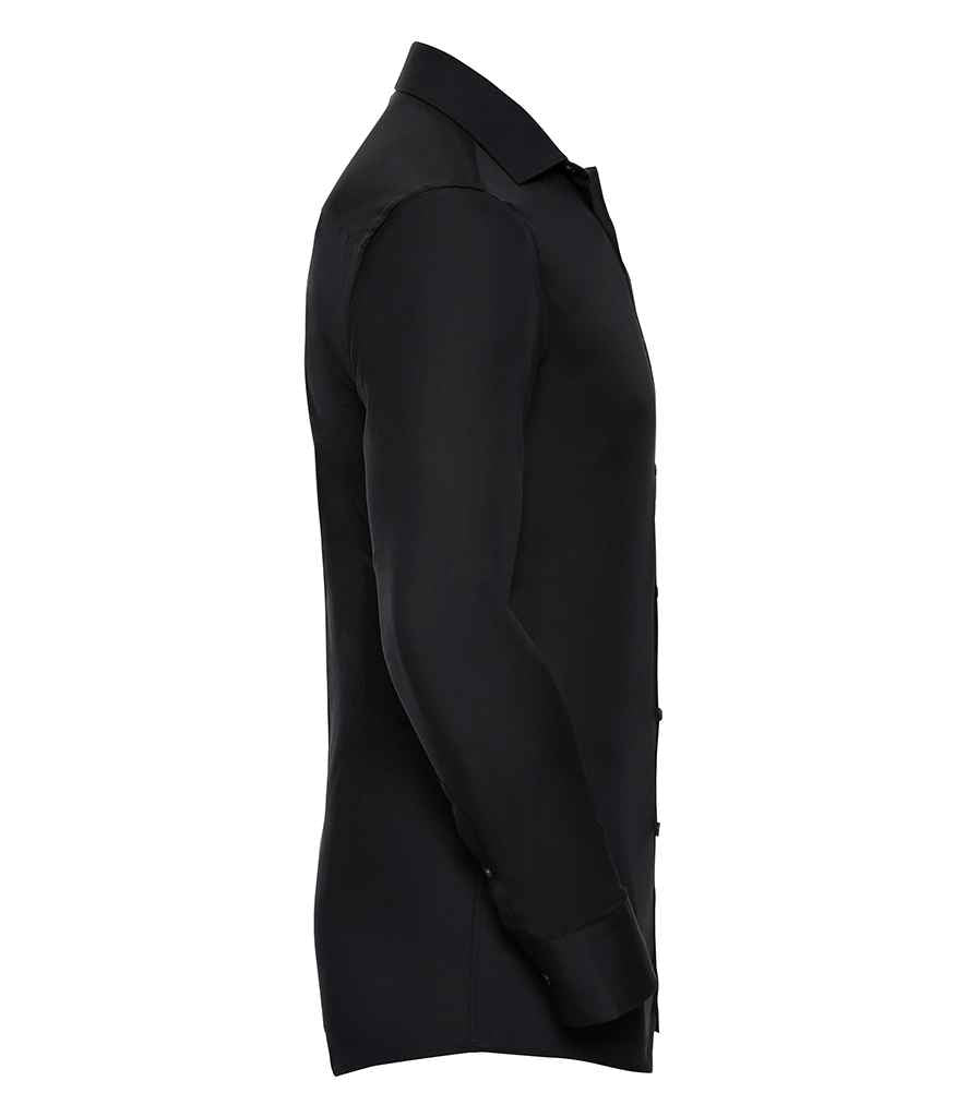 Russell Russell Athletic Collection Long Sleeve Ultimate Stretch Shirt Black