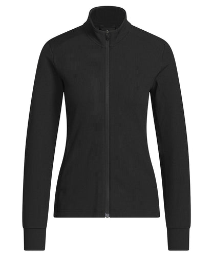 adidas Women’s performance texture full-zip jacket Black