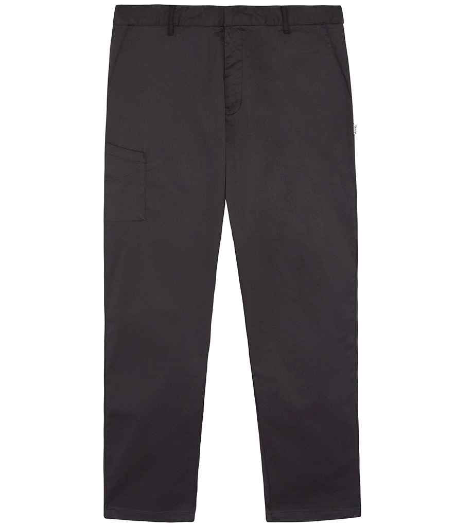 ADC Slim Fit Stretch Trousers in Black