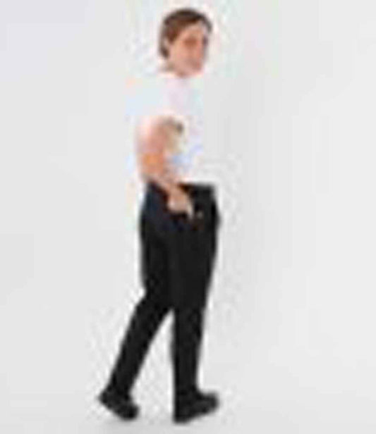 ADC Ladies Slim Fit Stretch Trousers - model image