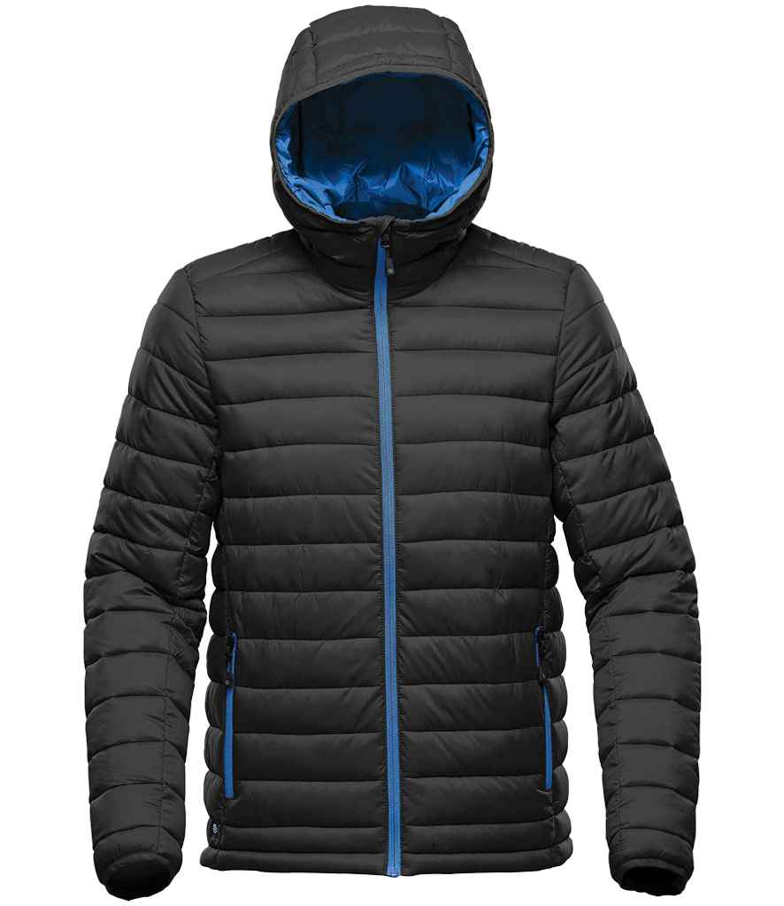 Stormtech Stavanger Thermal Padded Jacket in Black/Azure