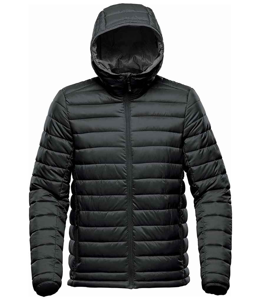 Stormtech Stavanger Thermal Padded Jacket in Black/Graphite Grey