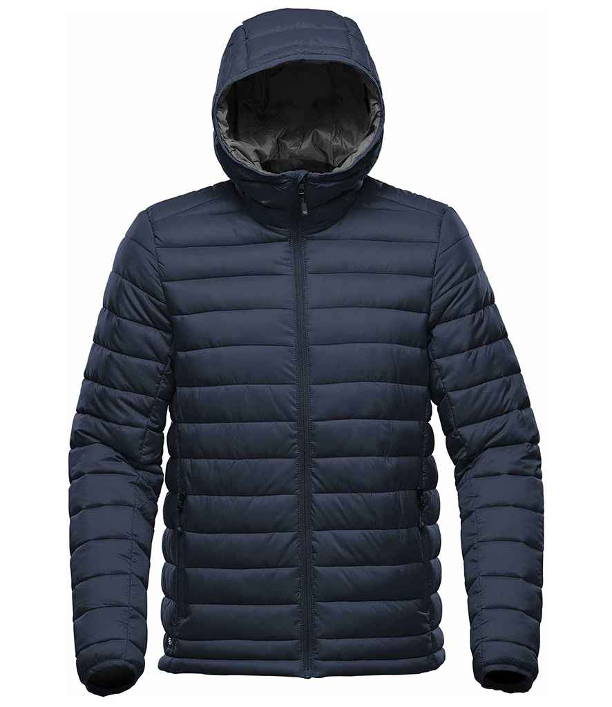 Stormtech Stavanger Thermal Padded Jacket in Navy/Graphite Grey