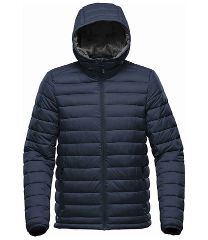 Stormtech Stavanger Thermal Padded Jacket in Navy/Graphite Grey
