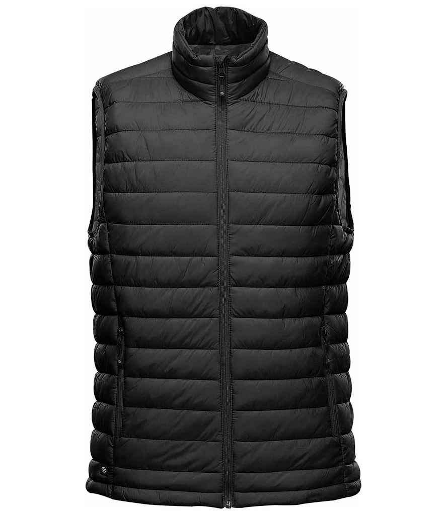 Stormtech Stavanger Thermal Bodywarmer in Black/Graphite Grey