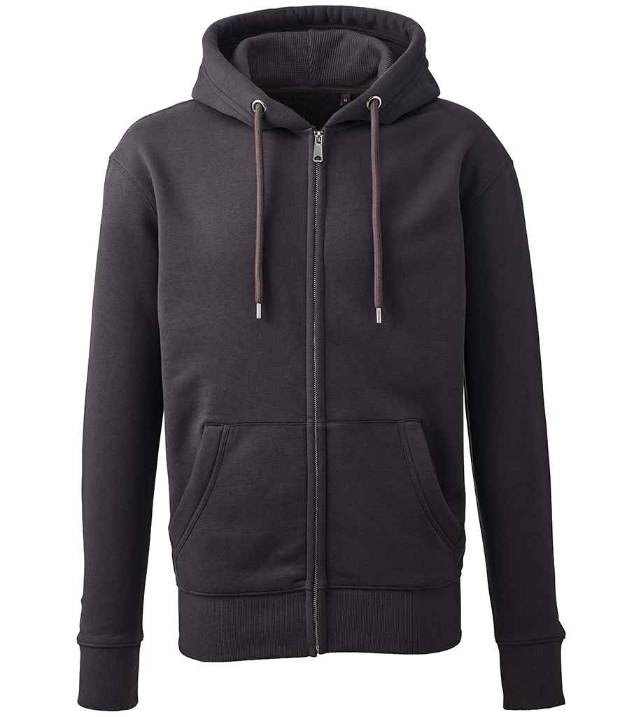 Anthem Anthem Organic Full Zip Hoodie Charcoal
