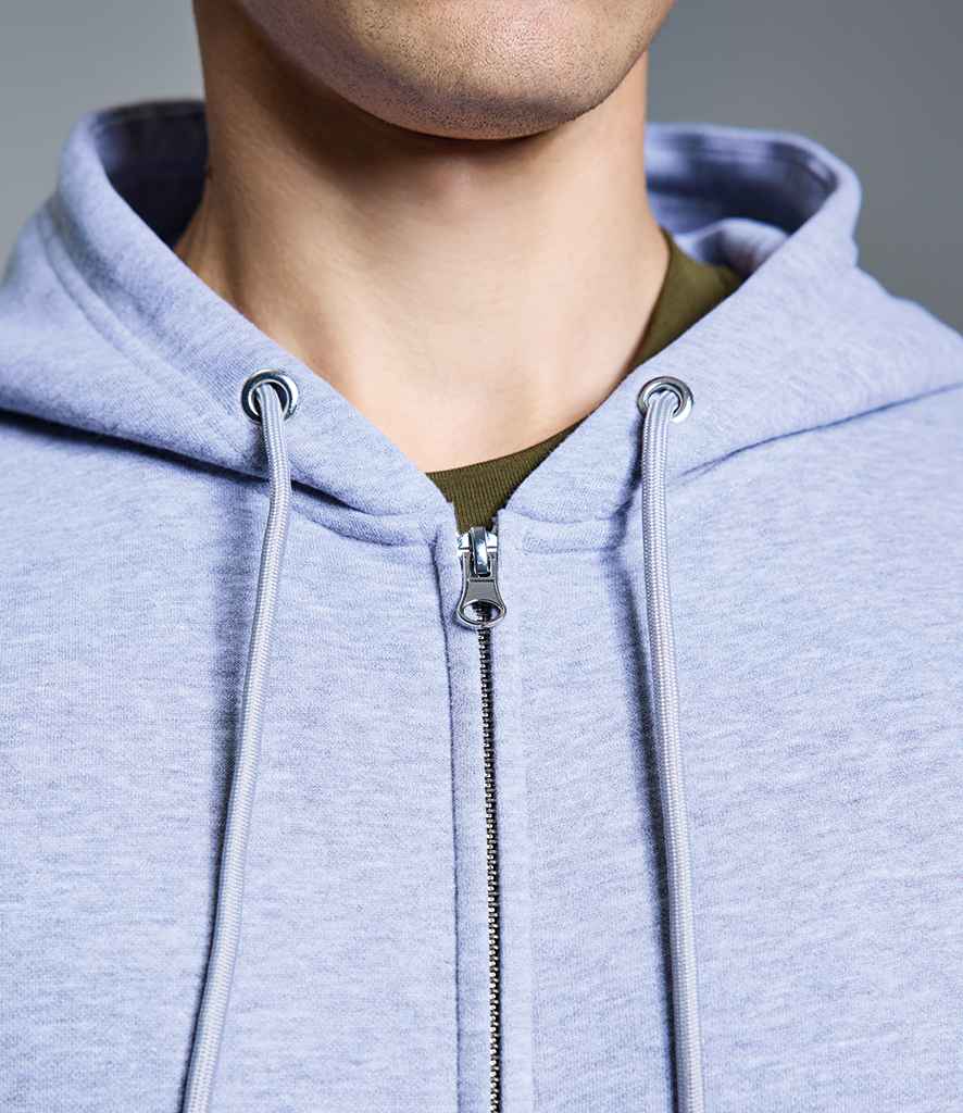 Anthem Anthem Unisex Studio Full Zip Hoodie Grey Marl