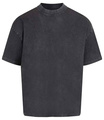 Anthem Distortion Washed T-Shirt in Washed Black