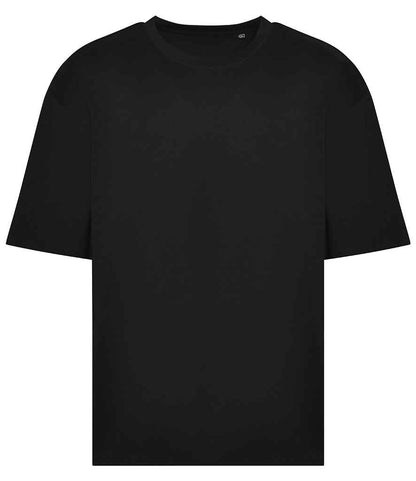 AWDis Heavyweight Boxy 240 T-Shirt in Deep Black
