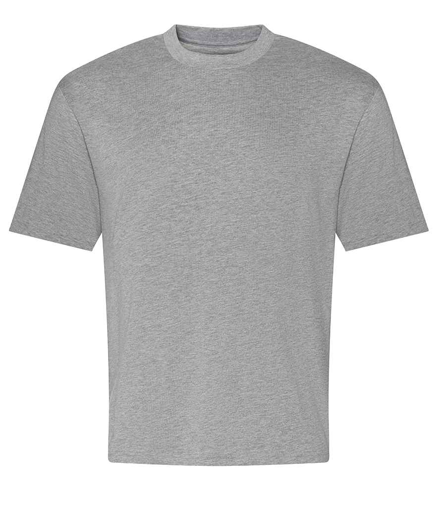 AWDis AWDis Heavyweight Boxy 240 T-Shirt Heather Grey