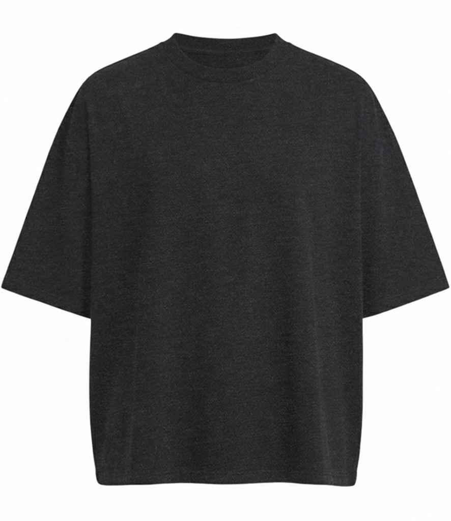 AWDis AWDis Heavyweight Boxy Cropped 240 T-Shirt Washed Black