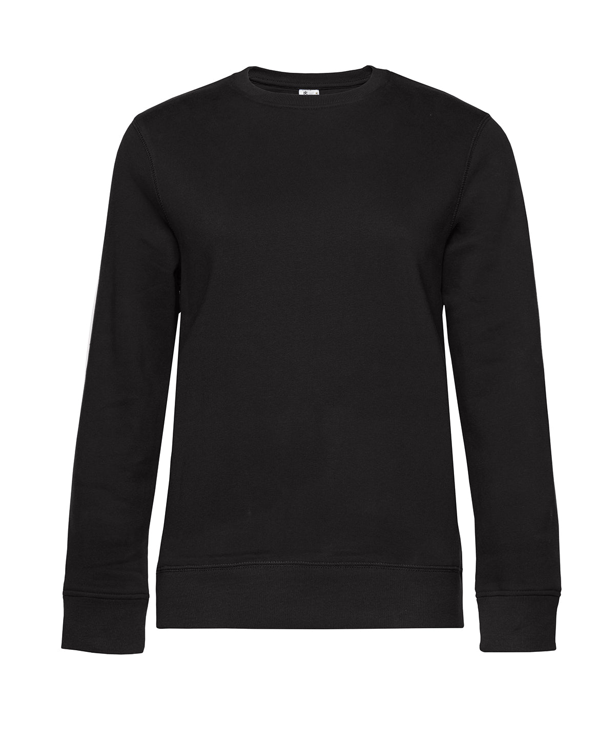 B&C Collection B&C Queen crew neck Black Pure*