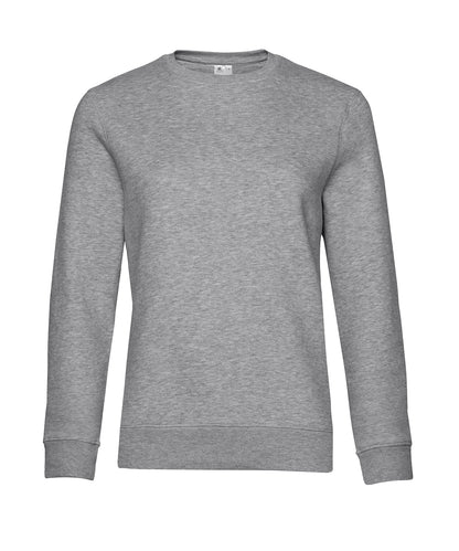 B&C Collection B&C Queen crew neck Heather Grey*