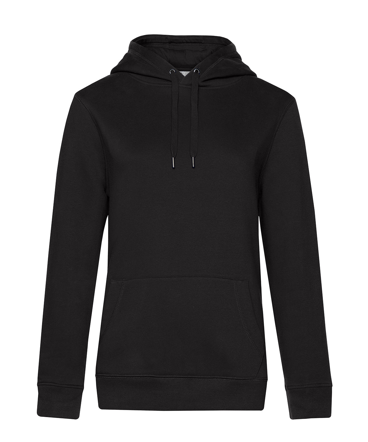 B&C Collection B&C Queen hooded Black Pure*