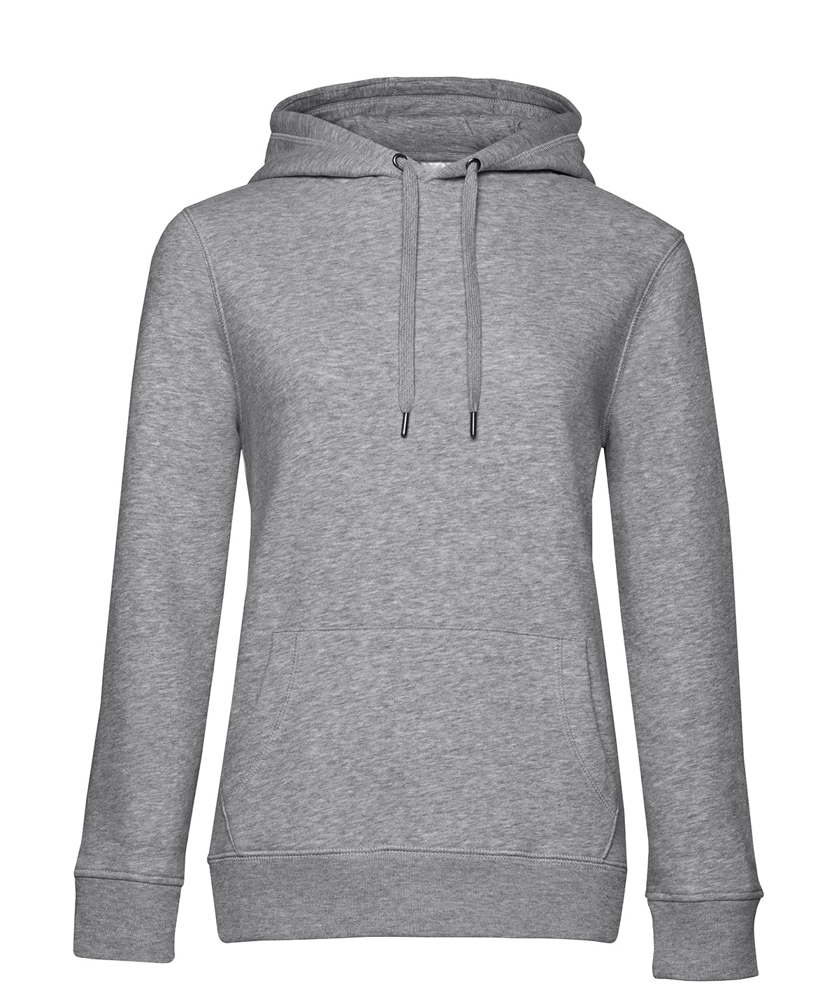B&C Collection B&C Queen hooded Heather Grey*