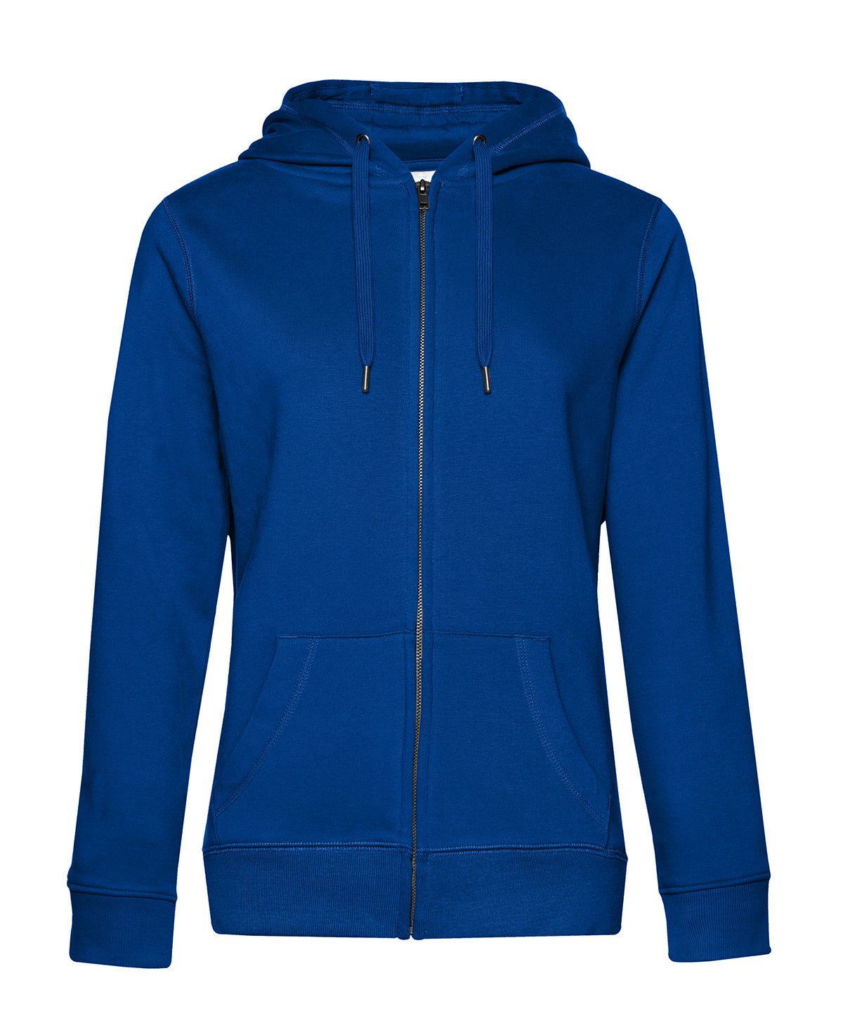 B&C Collection B&C Queen zipped hooded Royal*