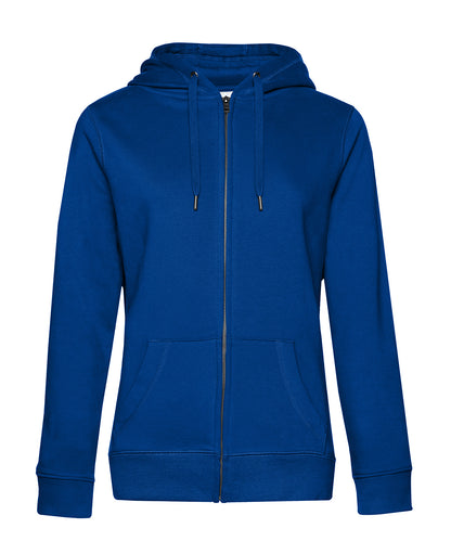 B&C Collection B&C Queen zipped hooded Royal*