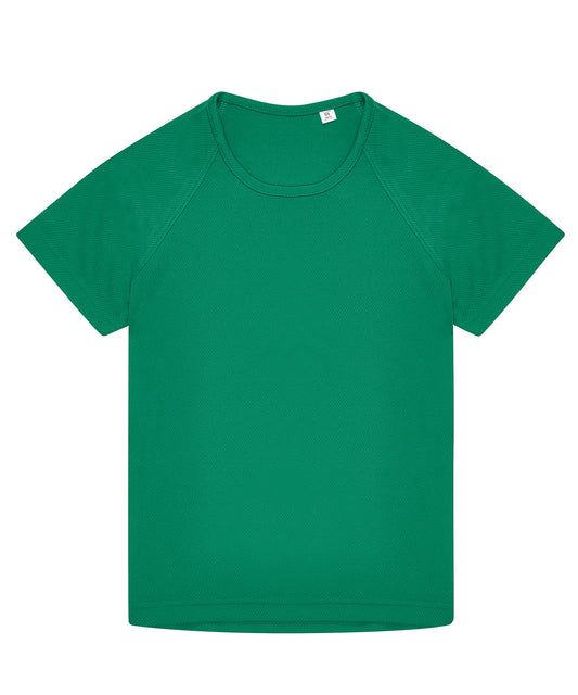 B&C Collection B&C #Active T /kids Kelly Green