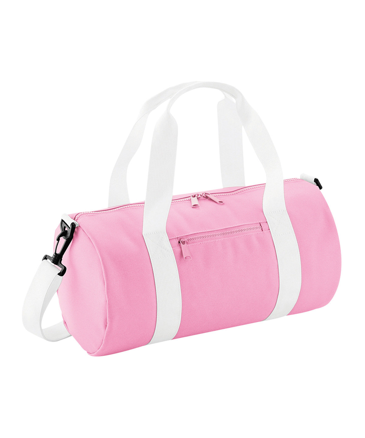 BagBase Mini barrel bag Black/Black
