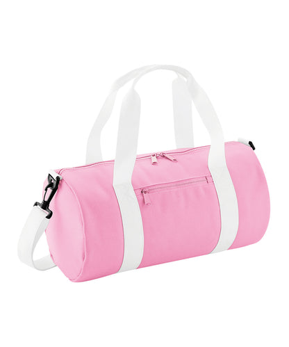 BagBase Mini barrel bag Black/Black